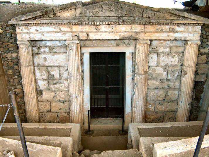 Archaeological monument in Vergina