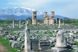 Archaeological site at Filippi 